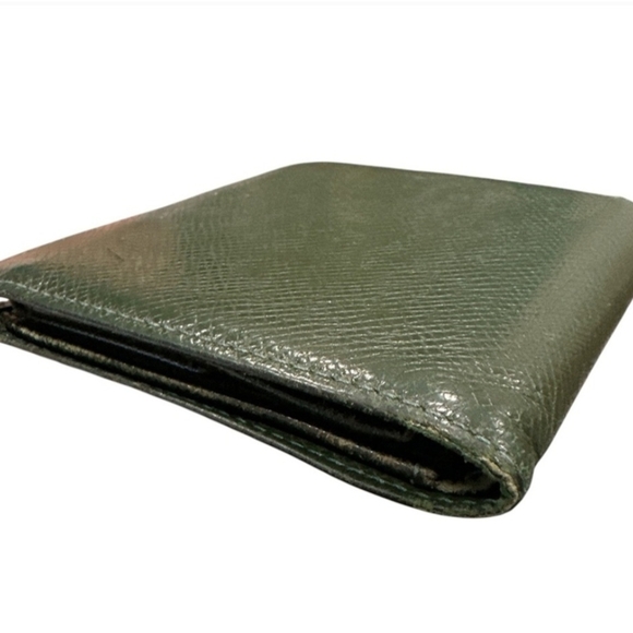 Louis Vuitton Unisex Leather Wallet W Coin Pouch Forest Green - Picture 4 of 7